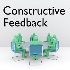 Constructive Feedback concept