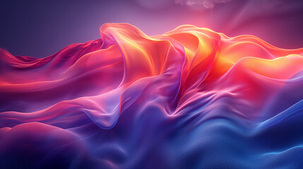 Obraz premium Dynamic Abstract Background: Vibrant, Geometric, Artistic Design with Colorful, Textured, and Surreal Elements