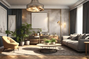 interior of a modern living room