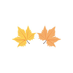 leaf logo on white striped background