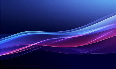 Abstract blue and violet waves background