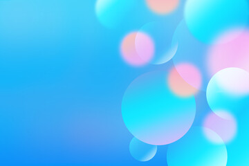 Abstract geometric background gradient soft light blue bokeh for Graphic Business background hitech technology digital design illustration web template background backdrop desktop wallpaper bubble