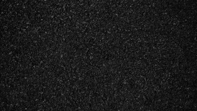 Surface grunge rough of asphalt, Seamless tarmac dark grey grainy road, Texture Background, Top view