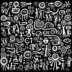 Aboriginal australian art 32k high resolution Ai generated art