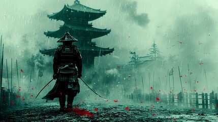 Samurai - obrazy, fototapety, plakaty
