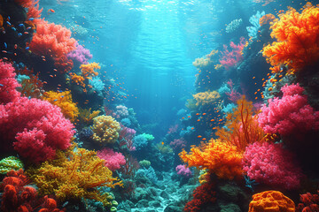 Fototapeta na wymiar Beautiful Coral Reefs