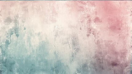  a painting of a pink, blue, and white background with a light blue rectangle in the middle of the picture and a light blue rectangle in the middle of the picture.
