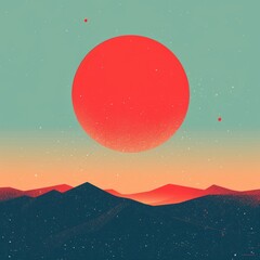 Obraz premium The abstract simplicity creates a striking contrast against the clean background. Complemented with rounded elements for a sleek, modern design. All of this without people in the scene.