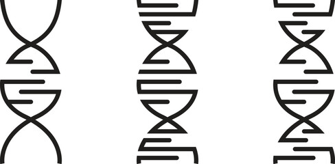 dna helix icon. vector dna helix icon design. dna helix vector illustration