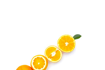 Fresh orange fruit, high vitamin c