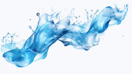 Fototapeta premium Energetic Soda Splash in Vibrant Colors - Refreshing High-Speed Liquid Motion