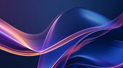 Colorful abstract background with waves