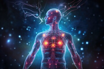 Cyborg brain chip nerve cells Neurobiology, neurochemistry, neurophysiology, Neurons neurotransmission and neuroplasticity. Neural processes, Neuromodulation, drives cognitive functions in mind axon