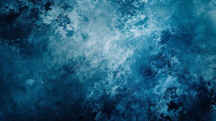 Fototapeta premium Blue background with grunge texture