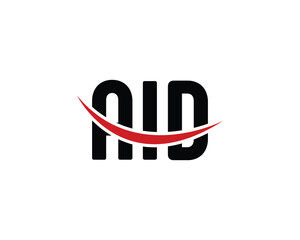 AID Logo design vector template