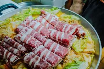 Homemade hot pot.