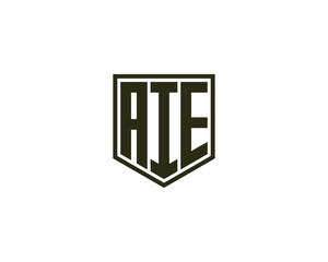 AIE Logo design vector template