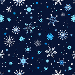 Pattern New year Merry Christmas Winter Holiday