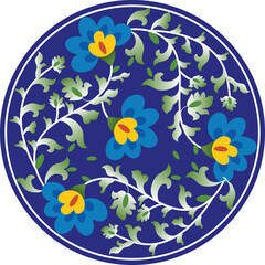 Indian Traditional and Cultural Rangoli, Alpona, Kolam, or Paisley vector line art. Bengal Art India. for textile printing, logo, wallpaper	
