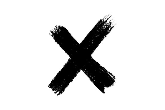 Cross marker png. Crosse mark isolated on white background. cross mark hand drawn. cross pencil hand drawn.