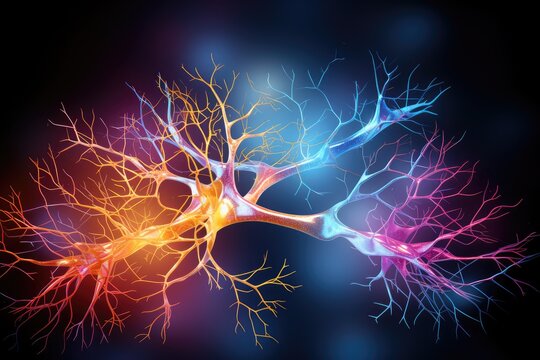 Brain, gentle light, positive energy, calming serenity, mental clarity during sleep. Sleep cycle, quality, duration are vital for combating insomnia, various sleep disorders, overall axon well-being