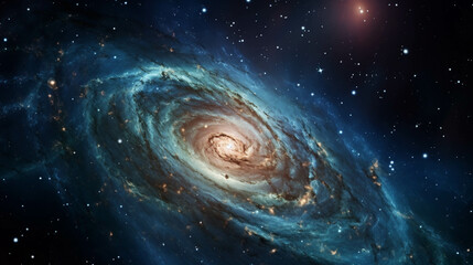 galaxy in space high definition photographic creative image