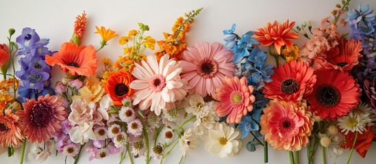 Obraz na płótnie Canvas Floral nature crafts in full bloom