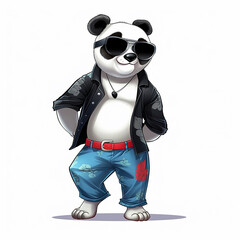 panda_with_sunglasses_full_body_vector_cartoon_style_whi