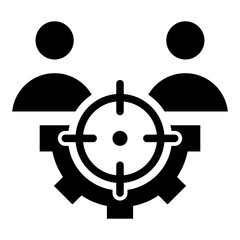Employee Glyph Icon