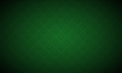 Green background for Poker or Casino. Vector template for your design.