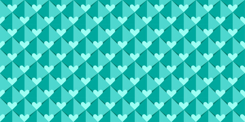 Valentine's Day. pattern background in modern trendy geometric style.