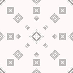 Abstract geometric seamless pattern. Graphic design print. For fabric web page surface textures wrapping paper Vector illustration