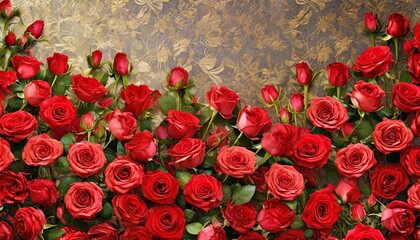 red roses texture and background