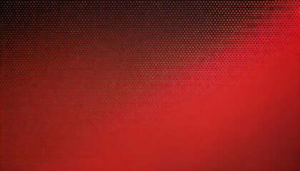 Obraz premium blurry red gradient background with halftone dots gradiation overlay use as creative concept pop art red halftone comics background black dots on red background