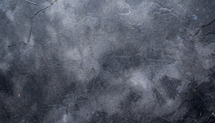 black stone background grey cement texture top view flat lay