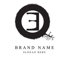 Logo design letter QB . Elegant modern. Vector template. Modern Abstract Letter QB Logo, Initial lowercase letter logo qb	
