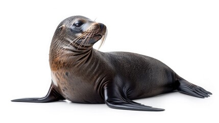 seal on isolated white background.