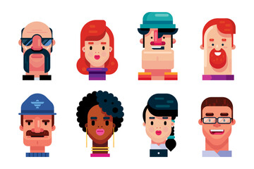 Game character. Pixel character. Stock vector illustration.