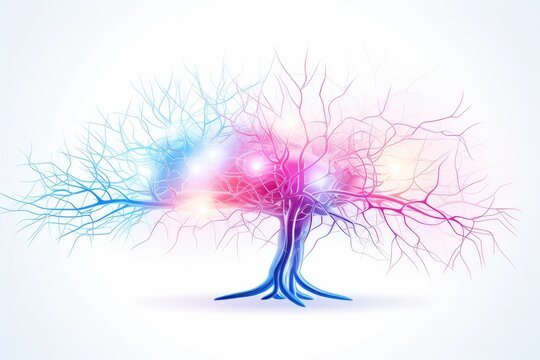 Synaptic connections, neural circuits: information processing interconnected neurons communication pathways. Dynamic network architecture, plasticity, functional connectivity mesmerizing brain realm