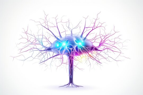 Synaptic connections, neural circuits: information processing interconnected neurons communication pathways. Dynamic network architecture, plasticity, functional connectivity mesmerizing brain realm