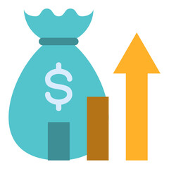 Income Flat Icon