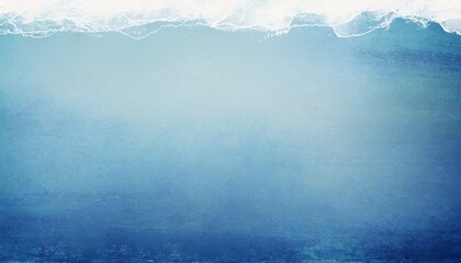 elegant light blue background with white hazy top border and dark blue green grunge texture bottom border luxury pastel blue design - obrazy, fototapety, plakaty