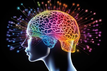 Obraz premium Realm of brain oncology gliomas, meningiomas, and astrocytomas. brain tumors, including metastatic lesions. Neurooncology, particularly in tumor resection techniques, cancer research and treatment