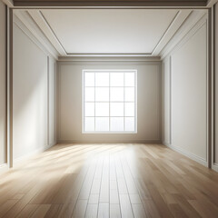 Obraz premium Empty minimalism interior room