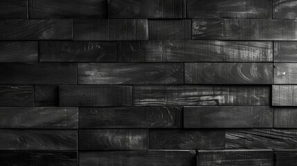 Black and White Photo of a Wooden Wall, Simple and Timeless Décor