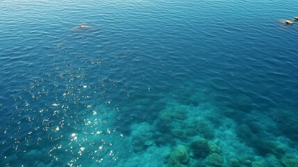 Obraz premium scene with reef high definition photographic creative image