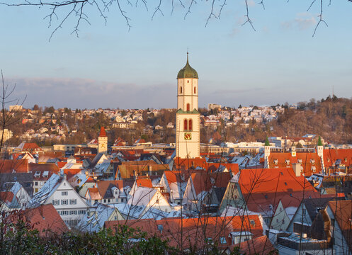 City centre of Biberach an der Riss, Germany