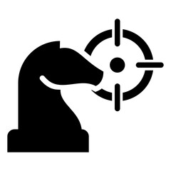 Strategy Glyph Icon
