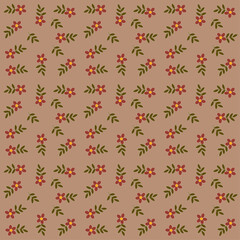 seamless pattern with flowers