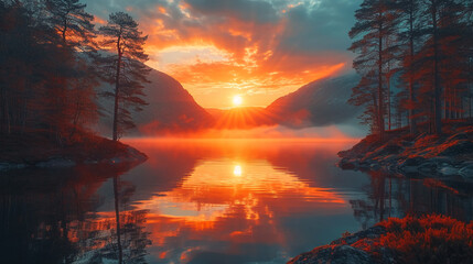 beautiful breathtaking landscape photography with serene nature view for 16:9 widescreen wallpapers